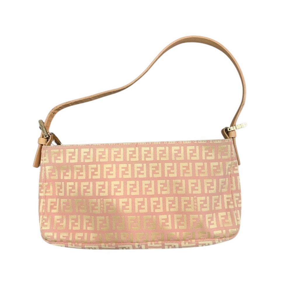 Fendi Pink Zucchino Pochette
